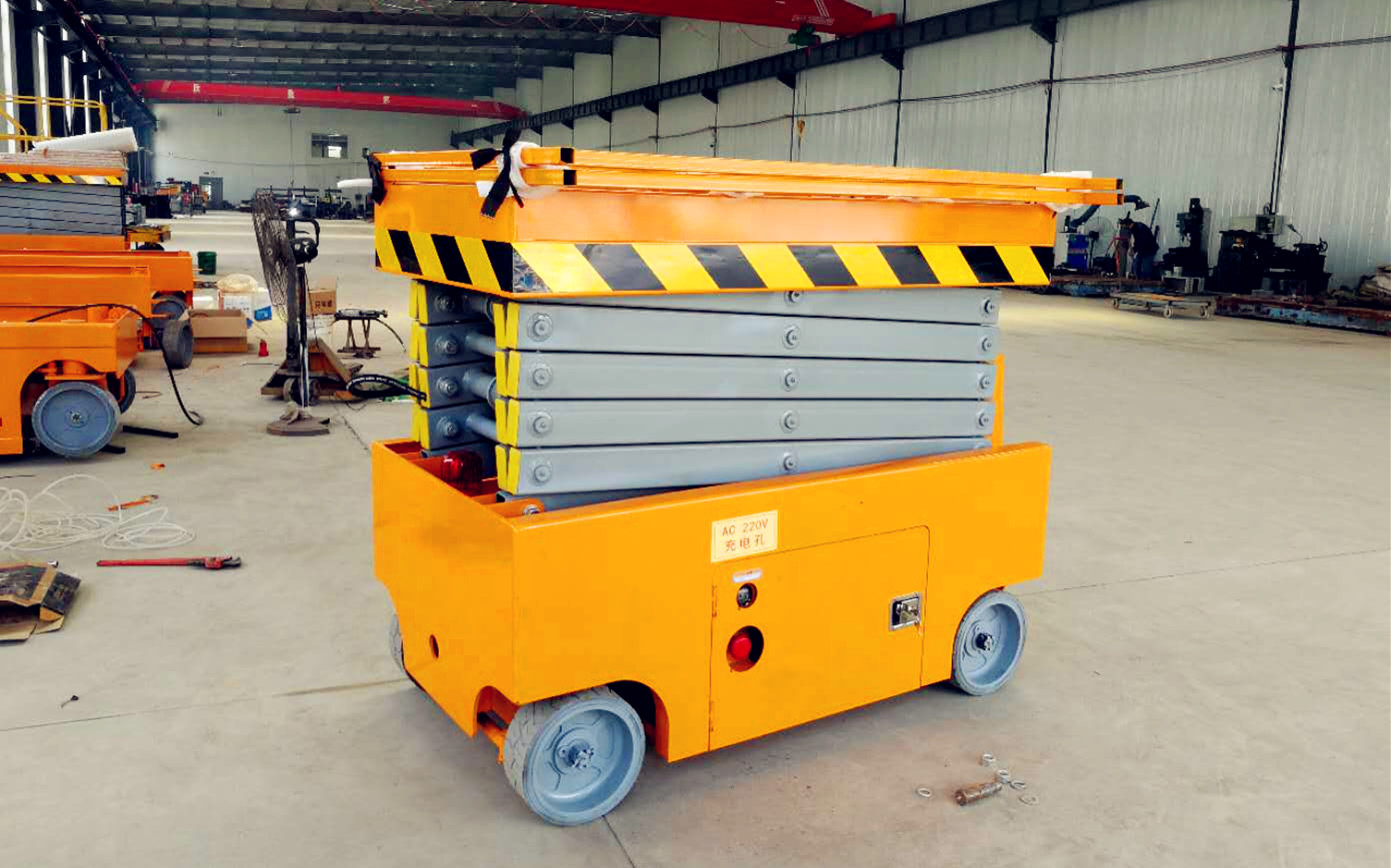 上海客户定制防爆自动升降平台6米
